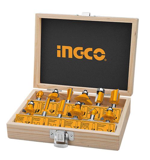 12 Pcs Router Bits Set (6mm)